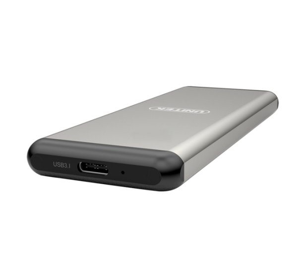 Unitek Obudowa do dysku M.2 (USB-C, aluminium, srebrny) - 373496 - zdjęcie 3